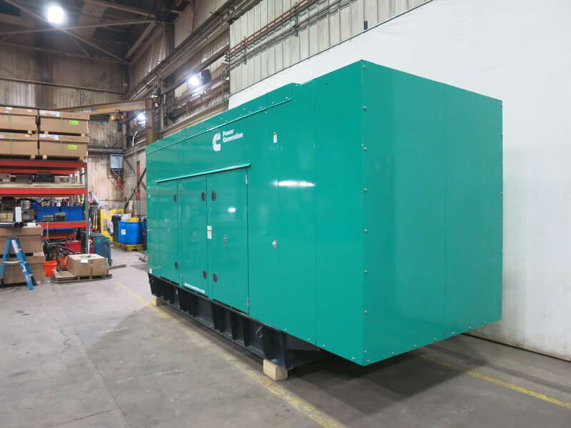 Used Cummins DQDAA QSL9-G7 Diesel Generator, 44 Hrs, EPA Tier 3