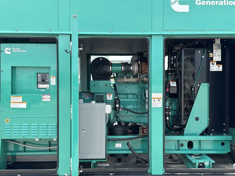 Used Cummins DQDAA QSL9-G7 Diesel Generator, 44 Hrs, EPA Tier 3