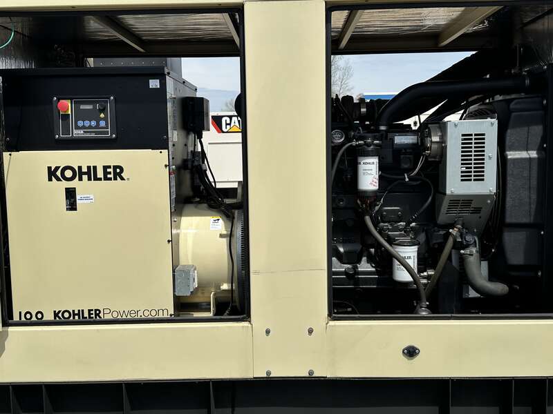 Used Kohler 100REOZJF Diesel Generator, 49 Hrs, EPA Tier 3