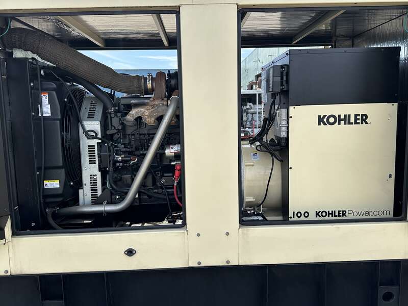 Used Kohler 100REOZJF Diesel Generator, 49 Hrs, EPA Tier 3