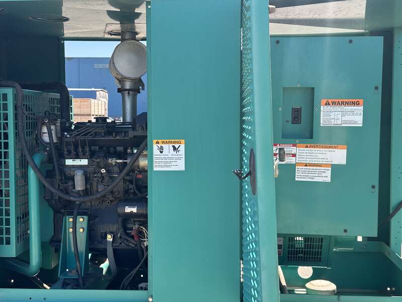Used Cummins DGGB 4B3.3-G1 Diesel Generator, 83 Hrs 1 or 3 Phase
