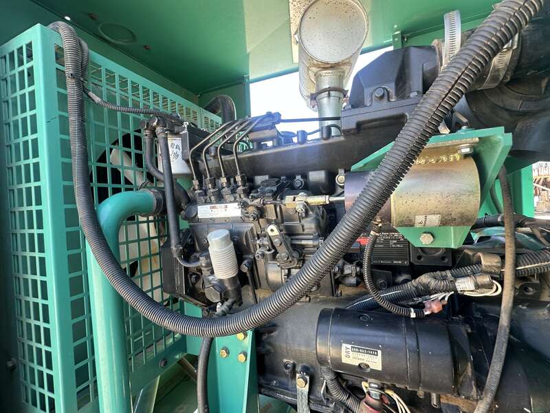 Used Cummins DGGB 4B3.3-G1 Diesel Generator, 83 Hrs 1 or 3 Phase
