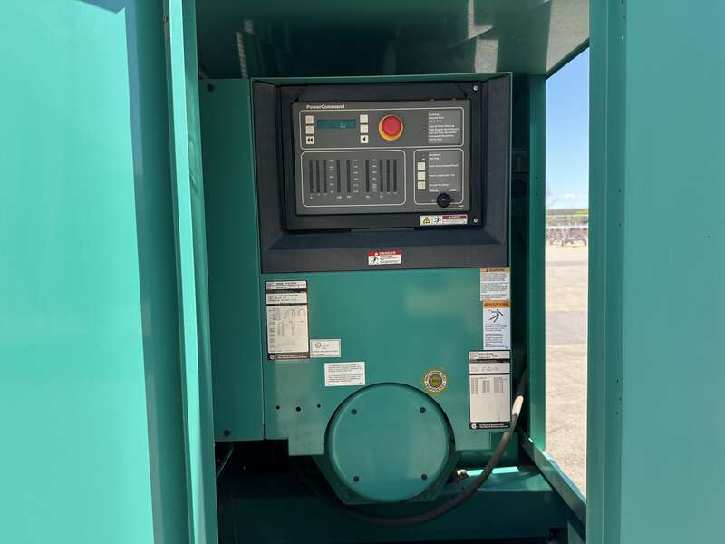 Used Cummins DGGB 4B3.3-G1 Diesel Generator, 83 Hrs 1 or 3 Phase