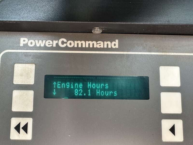 Used Cummins DGGB 4B3.3-G1 Diesel Generator, 83 Hrs 1 or 3 Phase