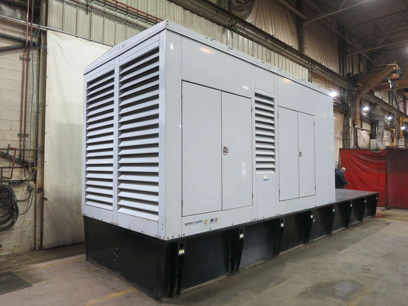 Used MTU / Detroit Diesel 1000DSEB Diesel Generator, 784 Hrs, EPA Tier 1