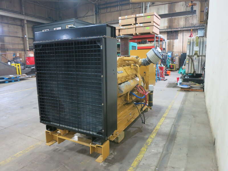 Used Caterpillar 3412 Diesel Generator, 874 Hrs