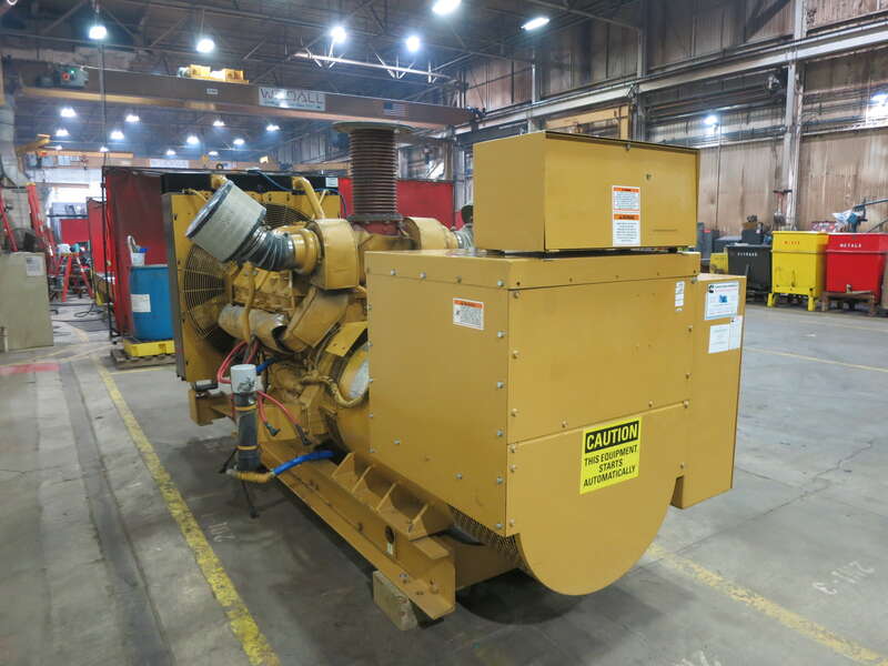 Used Caterpillar 3412 Diesel Generator, 874 Hrs