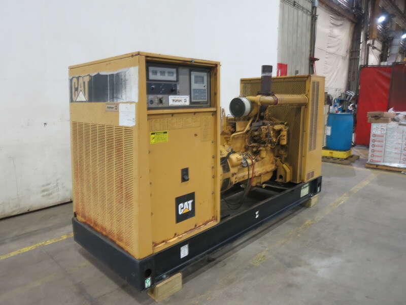 Used Caterpillar 3306B Diesel Generator, 1102 Hrs