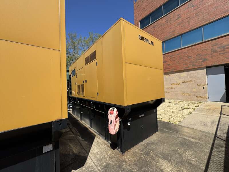 Used Caterpillar 3412 Diesel Generator, 989 Hrs