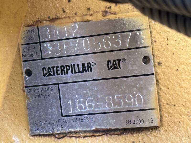 Used Caterpillar 3412 Diesel Generator, 904 Hrs