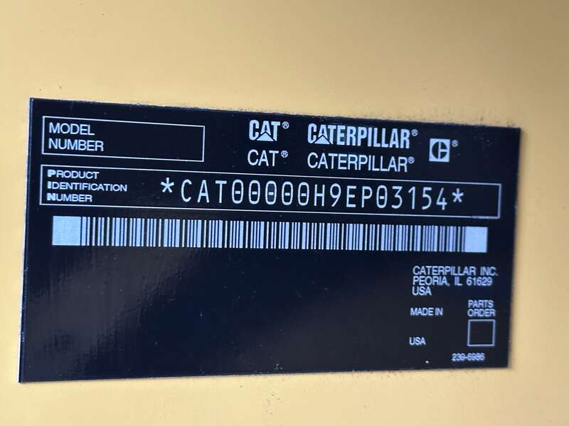 Used Caterpillar 3412 Diesel Generator, 904 Hrs