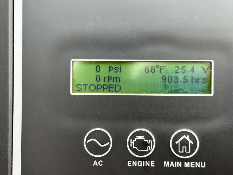 Used Caterpillar 3412 Diesel Generator, 904 Hrs