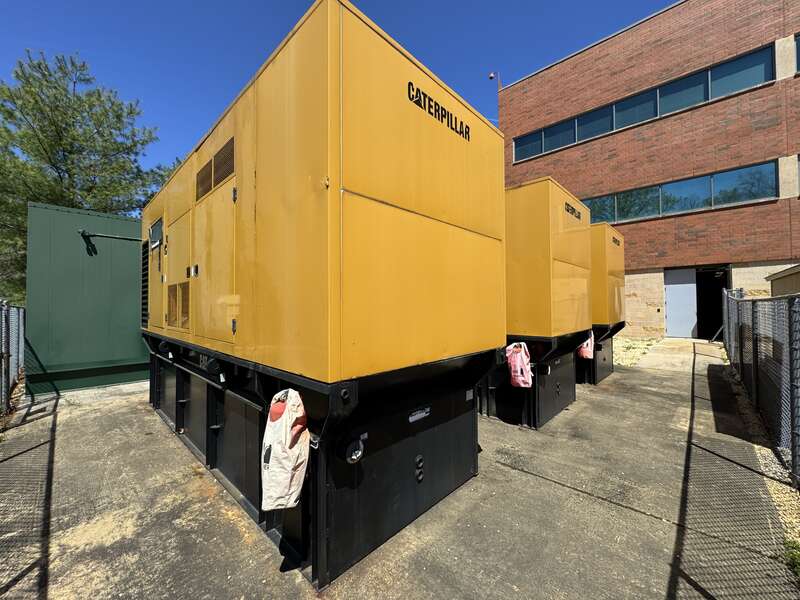 Used Caterpillar 3412 Diesel Generator, 987 Hrs