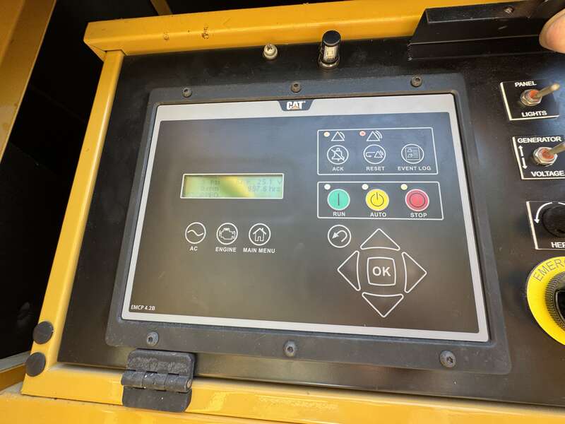 Used Caterpillar 3412 Diesel Generator, 987 Hrs