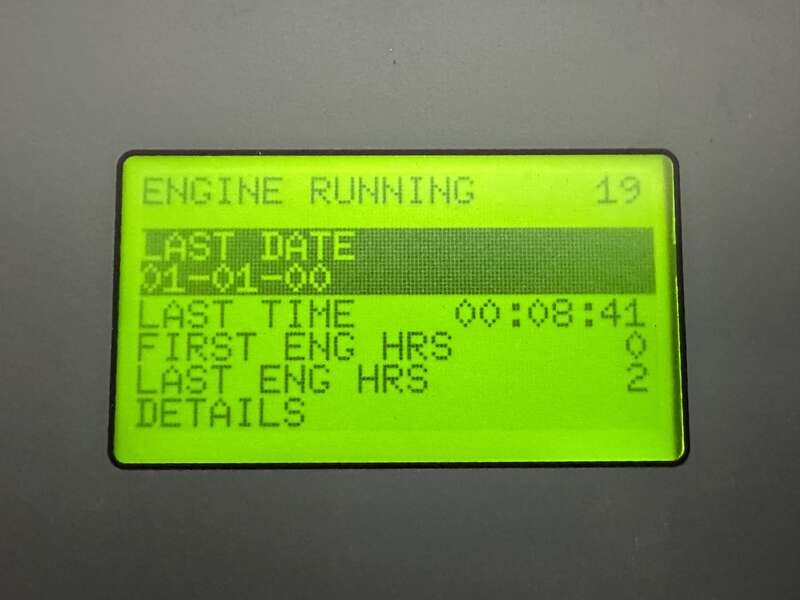 Used MTU DS200 Diesel Generator, 3 Hrs, EPA Tier 3
