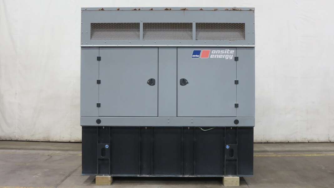 Used MTU DS200 Diesel Generator, 27 Hrs, EPA Tier 3
