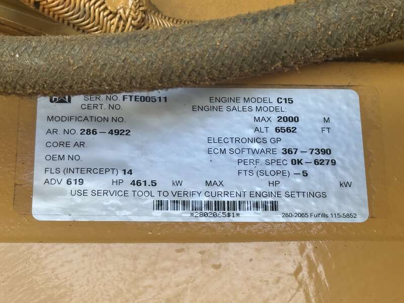 Used Caterpillar C15 Diesel Generator 582 Hrs EPA Tier 2  