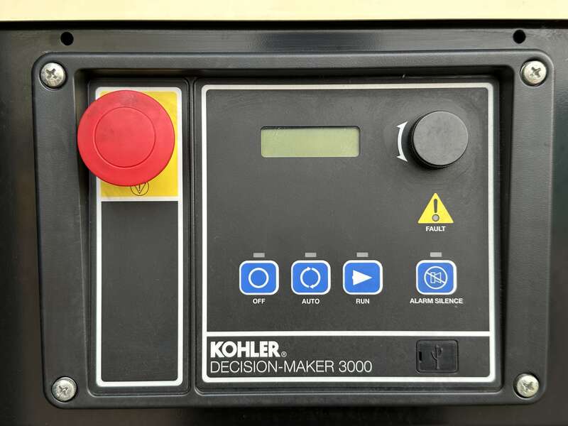 Used Kohler 100REOZJE Diesel Generator, 446 Hrs, EPA Tier 3