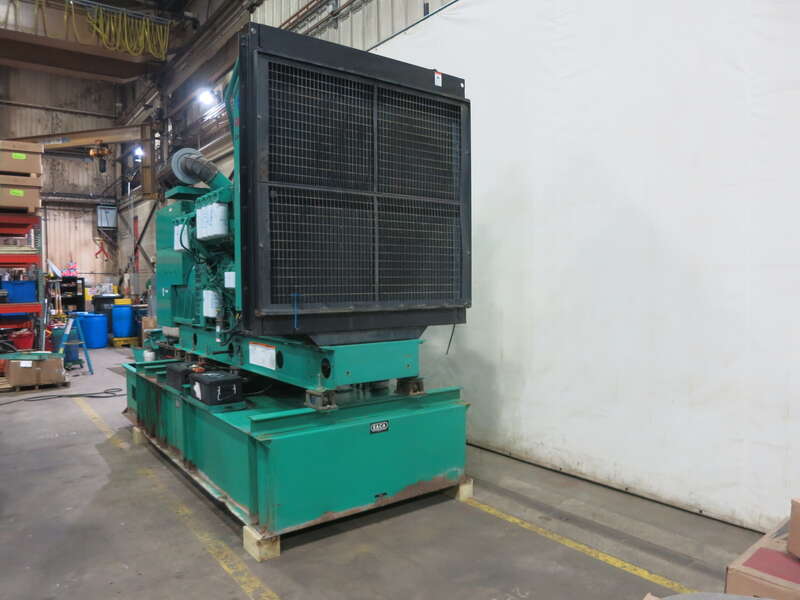 Used Cummins DFHA QST30-G1 Diesel Generator 554 Hrs