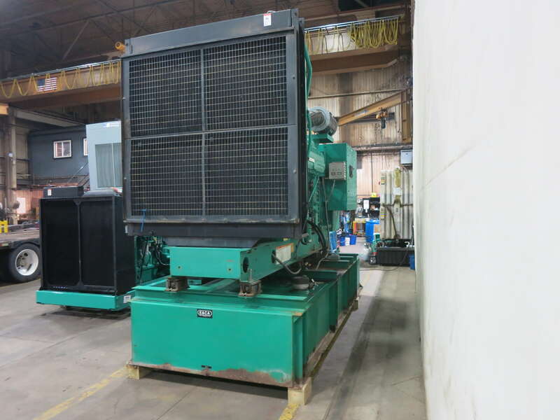 Used Cummins DFHA QST30-G1 Diesel Generator 554 Hrs