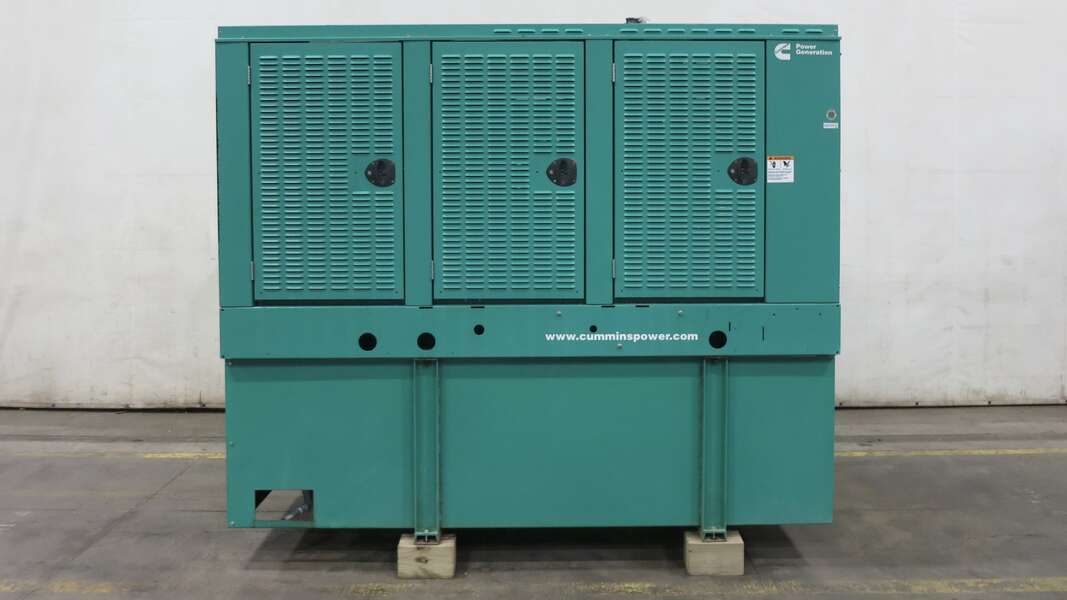 Used Cummins DGDK Diesel Generator, 594 Hrs