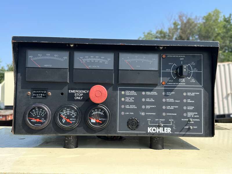 Used Kohler 1000ROZM Mitsubishi S12H-PTA Diesel Generator, 503 Hrs