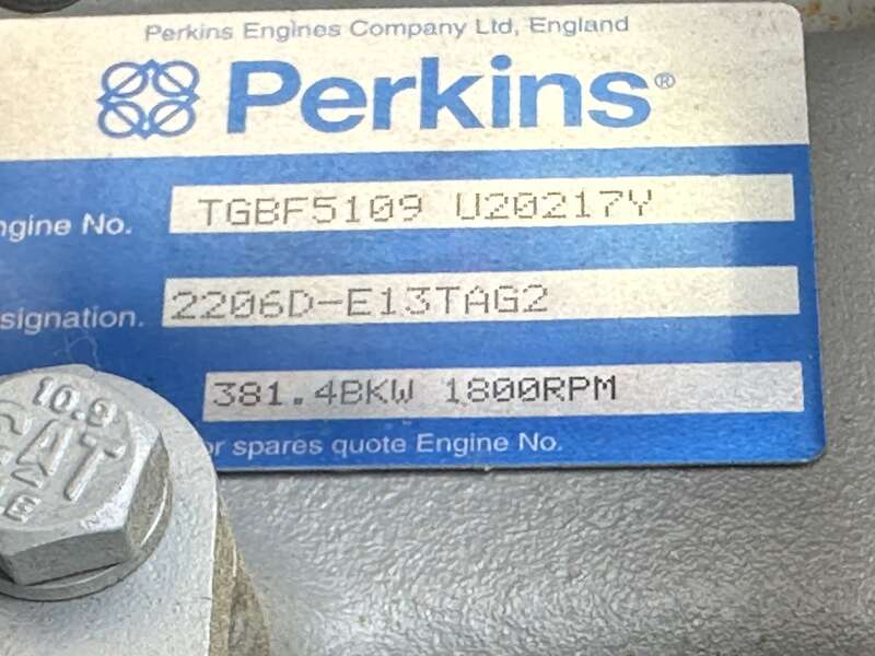 Used Taylor TD300  Perkins Engine  Diesel Generator, 97 Hrs, EPA Tier 3