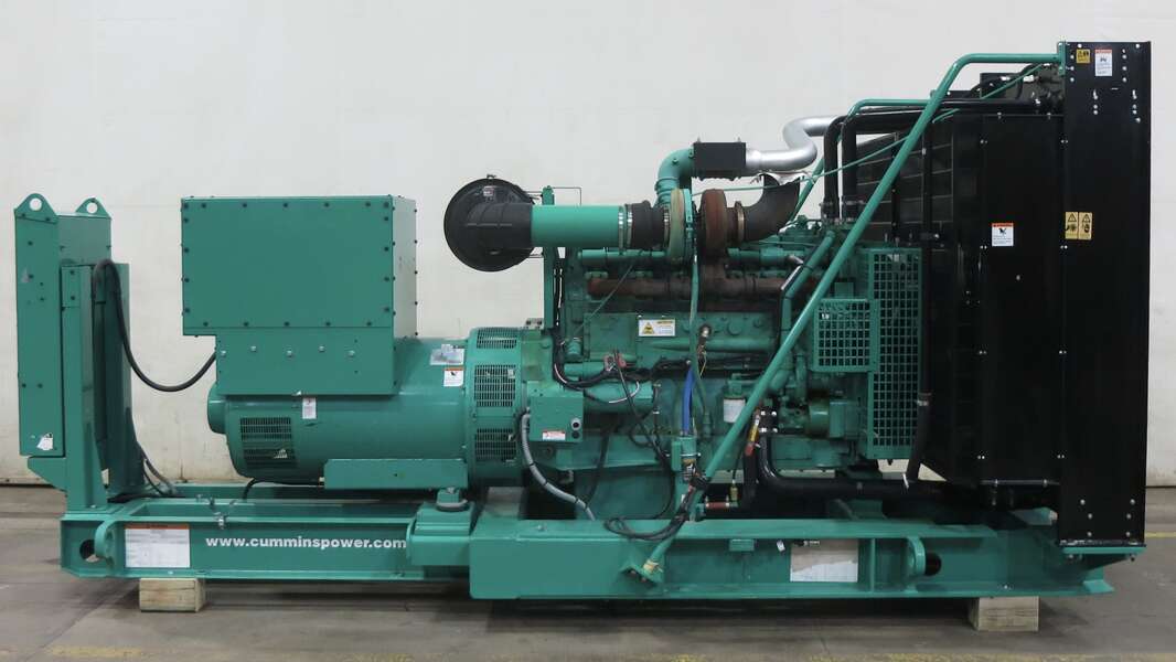 Used Cummins DQPAA QSK19-G8 Diesel Generator, 45 Hrs, EPA Tier 2