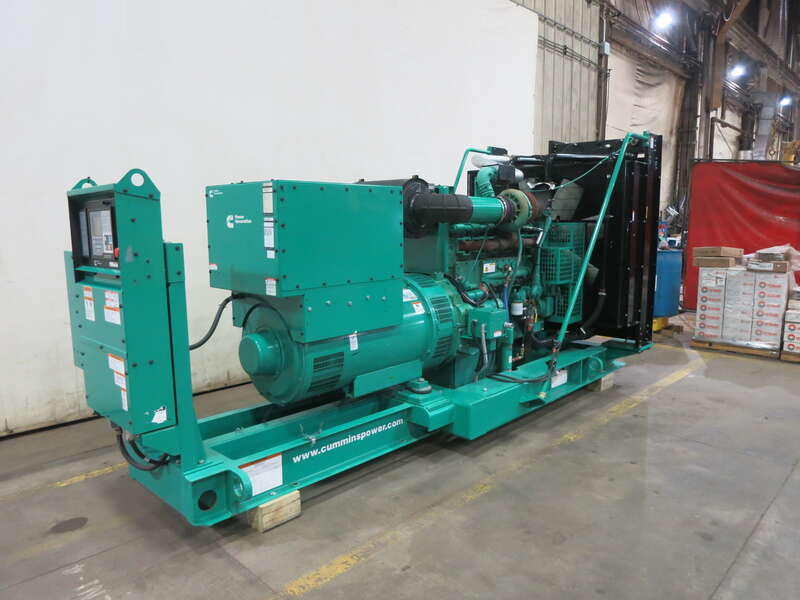 Used Cummins DQPAA QSK19-G8 Diesel Generator, 45 Hrs, EPA Tier 2