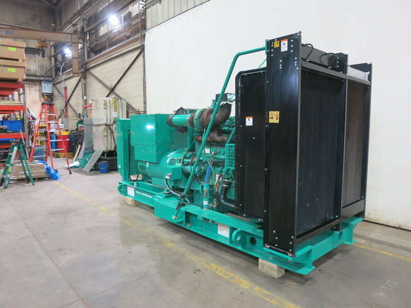 Used Cummins DQPAA QSK19-G8 Diesel Generator, 45 Hrs, EPA Tier 2
