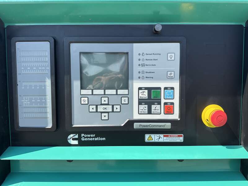 Used Cummins DQPAA QSK19-G8 Diesel Generator, 45 Hrs, EPA Tier 2