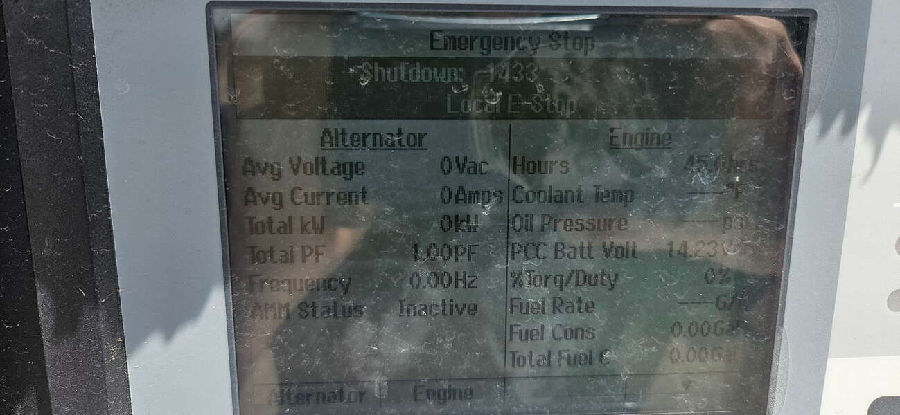 Used Cummins DQPAA QSK19-G8 Diesel Generator, 45 Hrs, EPA Tier 2