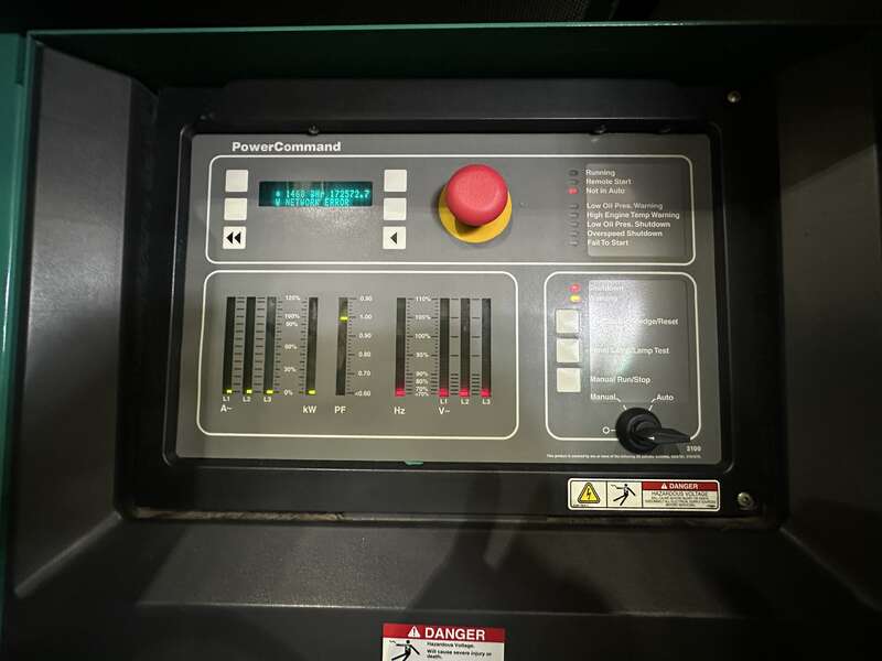 Used Cummins DGDA 6BT5.9-G6 Diesel Generator, 568 Hrs