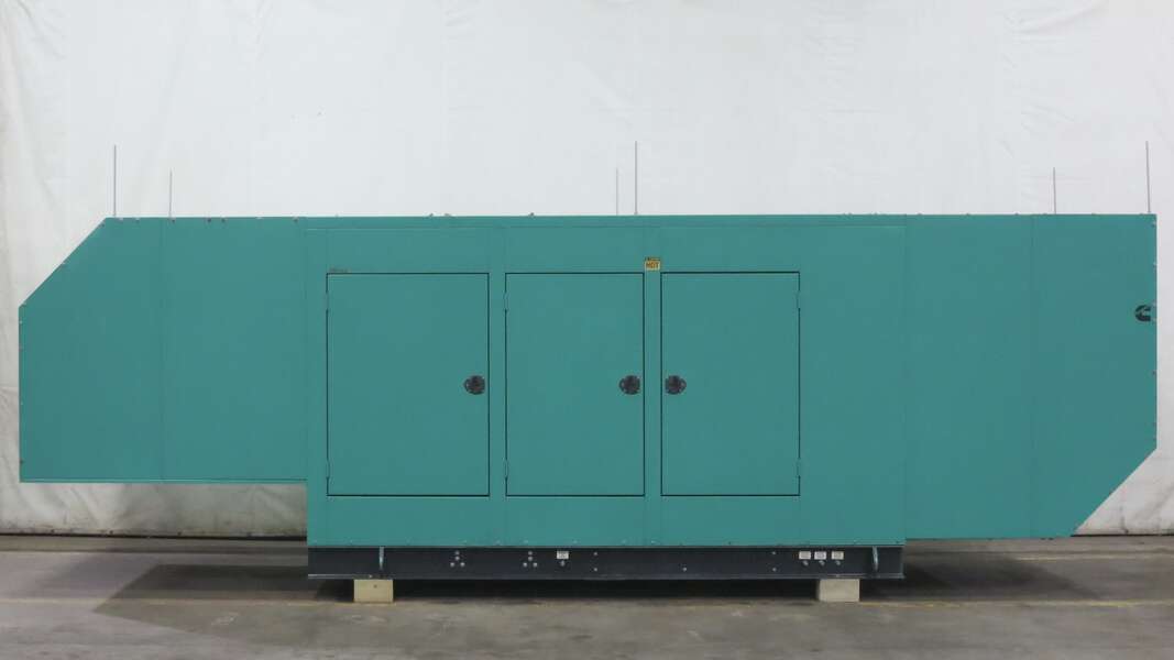 Used Cummins GFBC  GTA855-G3 Natural Gas Generator, 124 Hrs
