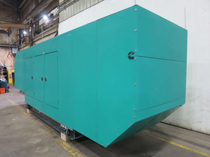 Used Cummins GFBC  GTA855-G3 Natural Gas Generator, 124 Hrs