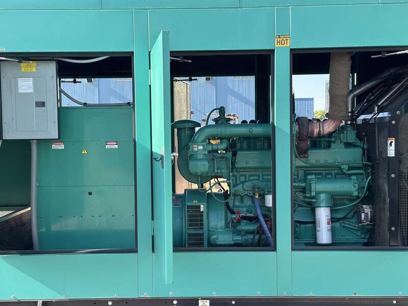 Used Cummins GFBC  GTA855-G3 Natural Gas Generator, 124 Hrs