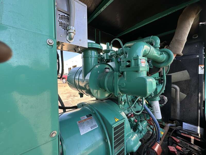 Used Cummins GFBC  GTA855-G3 Natural Gas Generator, 124 Hrs