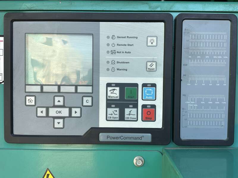 Used Cummins GFBC  GTA855-G3 Natural Gas Generator, 124 Hrs