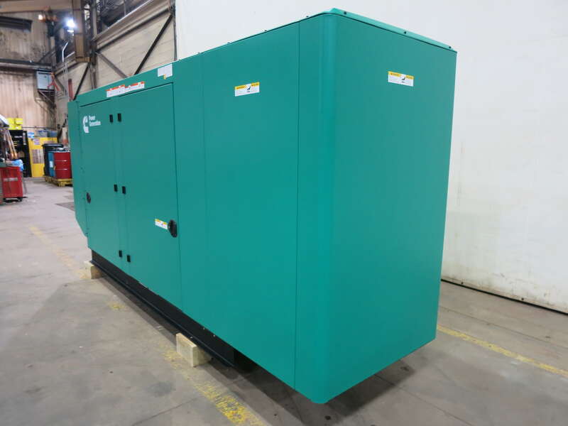 New Cummins C200N6B QSJ8.9G Natural Gas Generator, EPA Certified