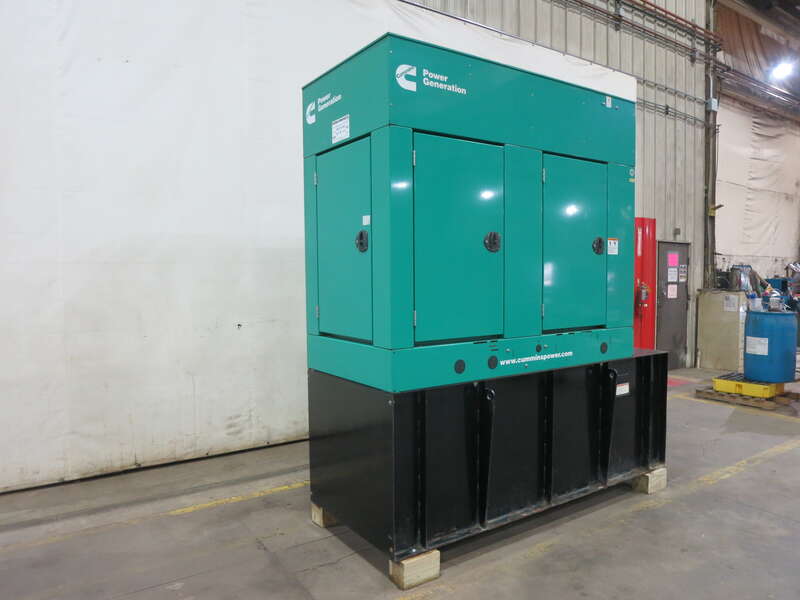 Used Cummins DGHE B3.3-G2 Diesel Generator, 346 Hrs, EPA Tier 3