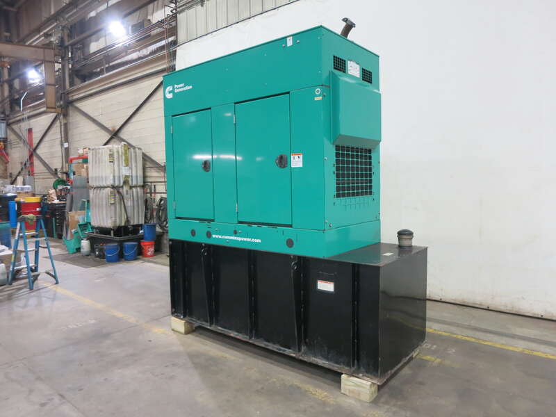 Used Cummins DGHE B3.3-G2 Diesel Generator, 346 Hrs, EPA Tier 3