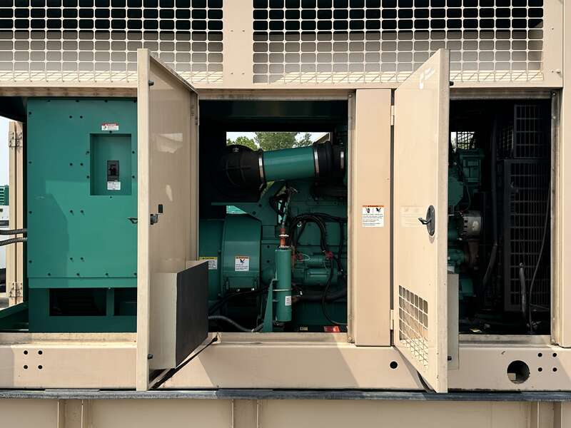 Cummins DFEK QSX15-G9 NR2 Diesel Generator, 647 Hrs, EPA Tier 2