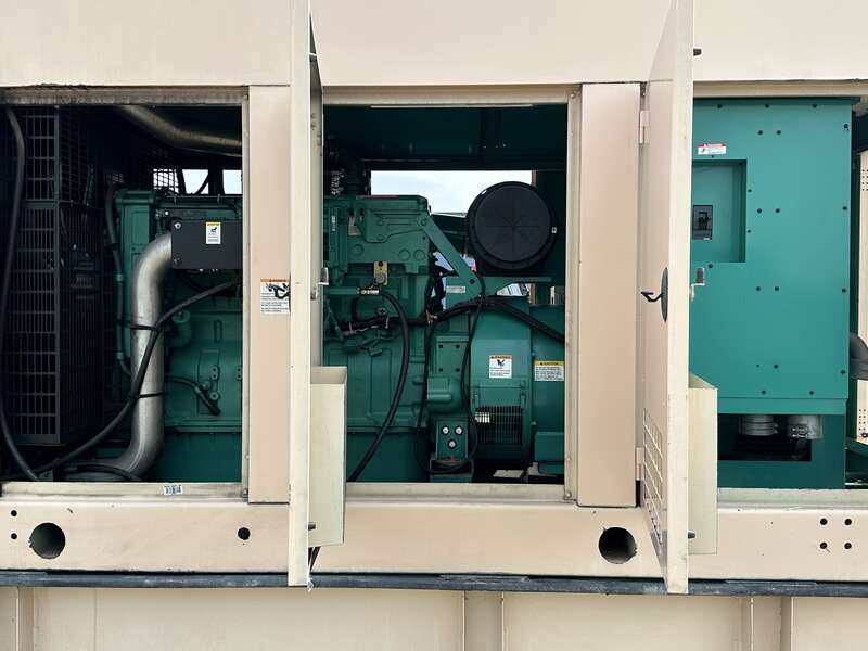 Cummins DFEK QSX15-G9 NR2 Diesel Generator, 647 Hrs, EPA Tier 2