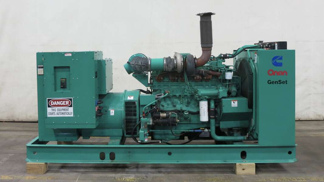 Used Cummins 350DFCC NTA-855-G3 Diesel Generator, 659 Hrs