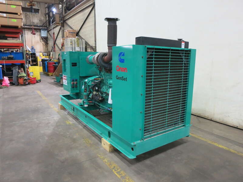 Used Cummins 350DFCC NTA-855-G3 Diesel Generator, 659 Hrs