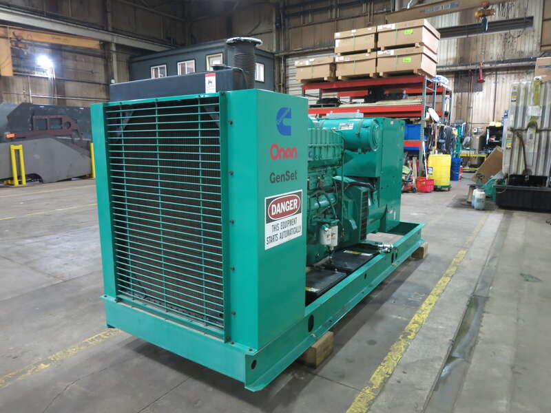 Used Cummins 350DFCC NTA-855-G3 Diesel Generator, 659 Hrs