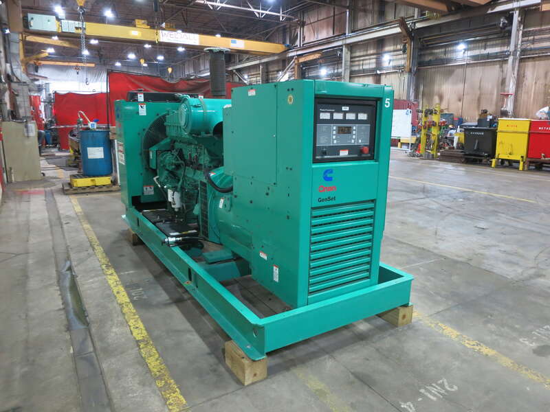 Used Cummins 350DFCC NTA-855-G3 Diesel Generator, 659 Hrs