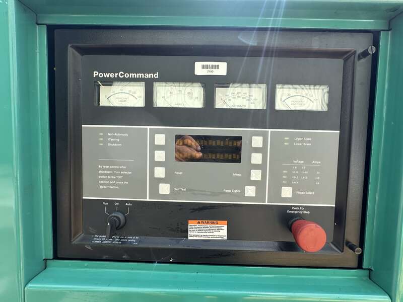 Used Cummins 350DFCC NTA-855-G3 Diesel Generator, 659 Hrs