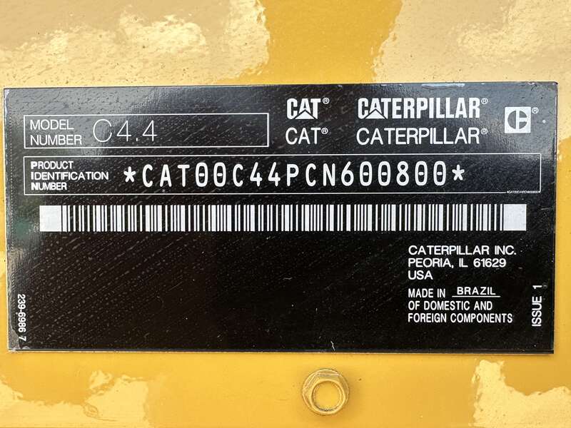 Used Caterpillar D100-8 Diesel Generator 48 Hrs, EPA Tier 3