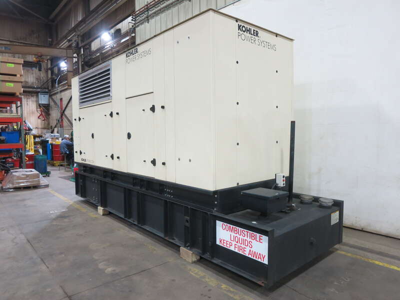 Used Kohler 350REOZJ John Deere 6135HF485 Diesel Generator, 261 Hrs, EPA Tier 3